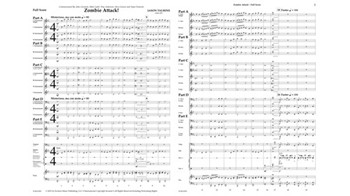 Zombie Attack! by Jason Taurins for Concert Band