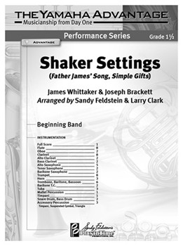 Shaker Settings (Score) (Father James' Song, Simple Gifts)
