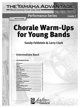 Chorale Warm Ups for Young Bands by Feldstein and Clark for Full Score