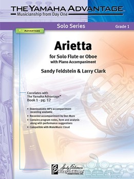 Arietta by Feldstein and Clark for Flute and Piano (W / cd Fl / ob)