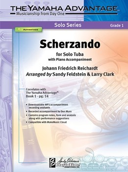 Scherzando by Reichardt Johann Friedrich - Feldstein and Clark - for Tuba and Piano