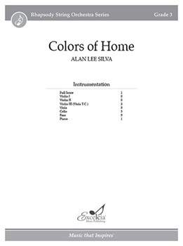 Colors of Home by Silva Alan Lee for String Orchestra