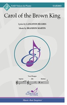 Carol of the Brown King by Martin Brandon for SAB and Piano