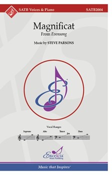 Magnificat from Evensong by Parsons Steve for SATB and Piano