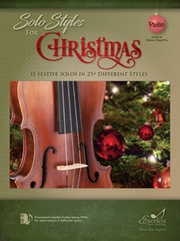 Solo Styles for Christmas by Various for Violin