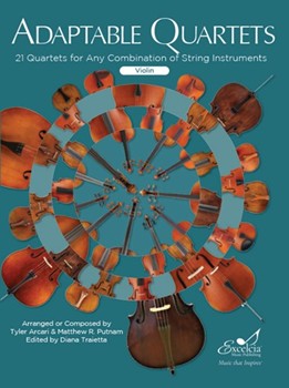 Adaptable Quartets for Violin by Arcari and Putnam - Traietta Diana - for Violin