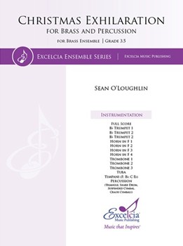 Christmas Exhilaration For Brass and Percussion