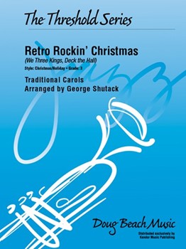 Retro Rockin' Christmas (Score) (We Three Kings, Deck the Hall)