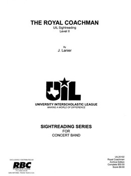 Royal Coachman (2002) by Lanier J for Concert Band