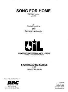 Song For Home (2006) by Lambrecht and Prentice for Full Score