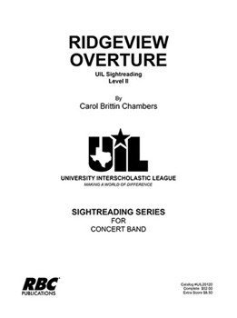 Ridgeview Overture (2020) by Chambers for Concert Band