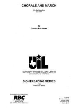 Chorale & March (2000) by Andrews James for Concert Band