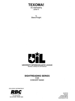 Texoma (2003) by Knight Steve for Full Score