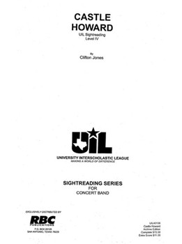 Castle Howard (2006) by Jones Clifton Jameson for Concert Band