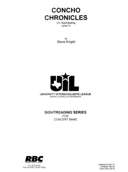 Concho Chronicles (2010) by Knight Steve for Full Score