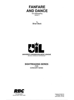 Fanfare & Dance (2015) by Beck Brian for Full Score