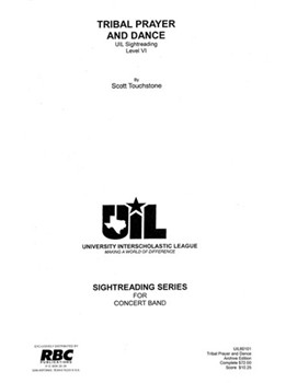 Tribal Prayer & Dance (2001) by Touchstone S for Concert Band