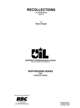 Recollections (2007) by Knight Steve for Full Score