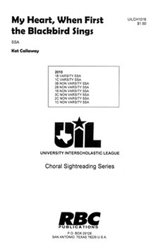 My Heart When First The Blackbird Sings by Callaway Kat for SSA