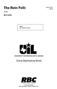 Rain Falls by Szabo Burt for SATB