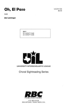 Oh El Paso by Leininger Jim for SAB