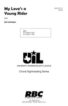 My Love's A Young Rider by Leininger Jim for SSA