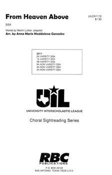 From Heaven Above by Gonzalez Anna Marie for SSA