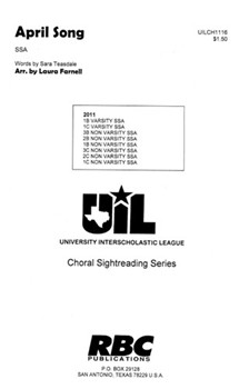 April Song by Farnell Laura for SSA