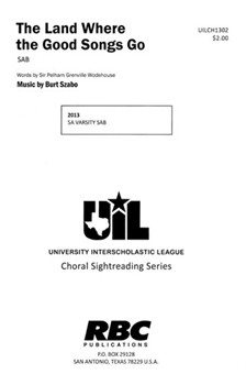 Land Where The Good Songs Go by Szabo Burt for SAB