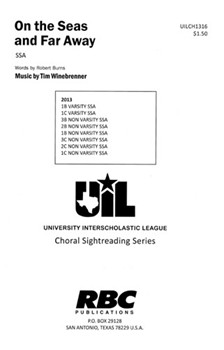 On The Seas And Far Away by Winebrenner Tim for SSA