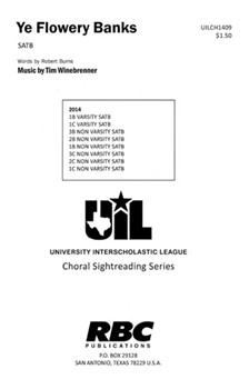 Ye Flowery Banks by Winebrenner Tim for SATB