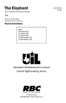 Elephant The by Callaway Kat for SSA