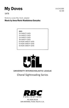 My Doves by Gonzalez Anna Marie for SATB