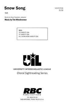 Snow Song by Winebrenner Tim for SSA