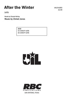 After the Winter by Jones Christi for SATB