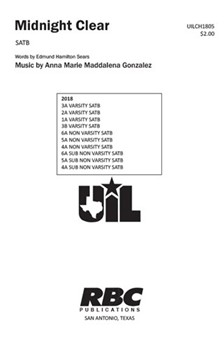 Midnight Clear by Gonzales Anna Marie for SATB