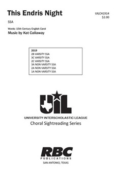 This Endris Night by Callaway Kat for SSA