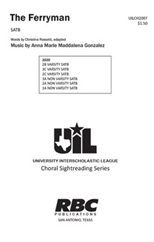 Ferryman by Gonzalez for SATB