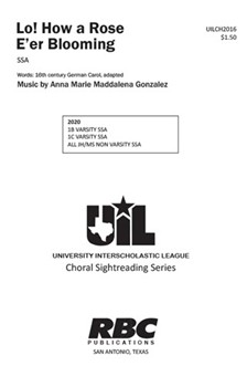 Lo How a Rose Eer Blooming by Gonzalez for SSA