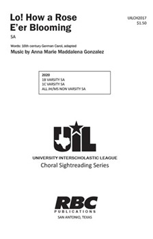 Lo How a Rose Eer Blooming by Gonzalez for SA