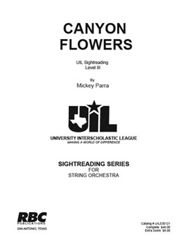 Canyon Flowers (Score)