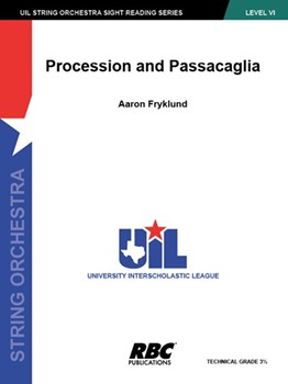 Procession and Passacaglia (score)