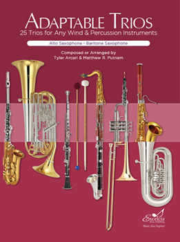 Excelcia Arcari / Putnam   Adaptable Trios for Alto Saxophone & Baritone Saxophone