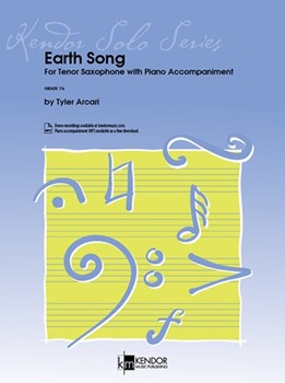 Earth Song For Tenor Saxophone with Piano Accompaniment