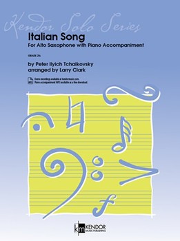Italian Song For Alto Saxophone with Piano Accompaniment