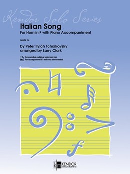 Italian Song For Horn in F with Piano Accompaniment