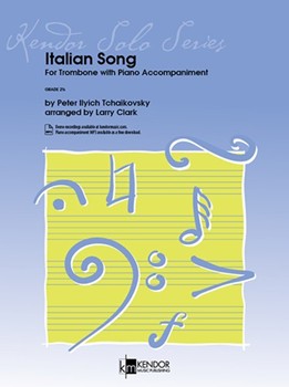 Italian Song For Trombone with Piano Accompaniment