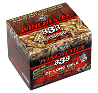 A22LR333HP WINCHESTER .22LR 333RD BULK PACK 1280FPS 36GR PLATED HP