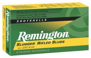 S12MRS REMINGTON SLUGGER 12GA 3" 1760 FPS 1OZ RIFLED SLUG 5RD