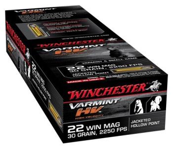 S22M2 WINCHESTER SUPREME 22 WMR 50RD 40BX/CS 2250FPS 30GR JHP